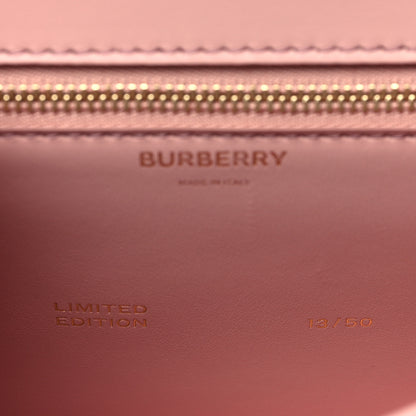 Burberry Calfskin Crystal Mini TB Bag Dusky Dusky Pink 7 of 13