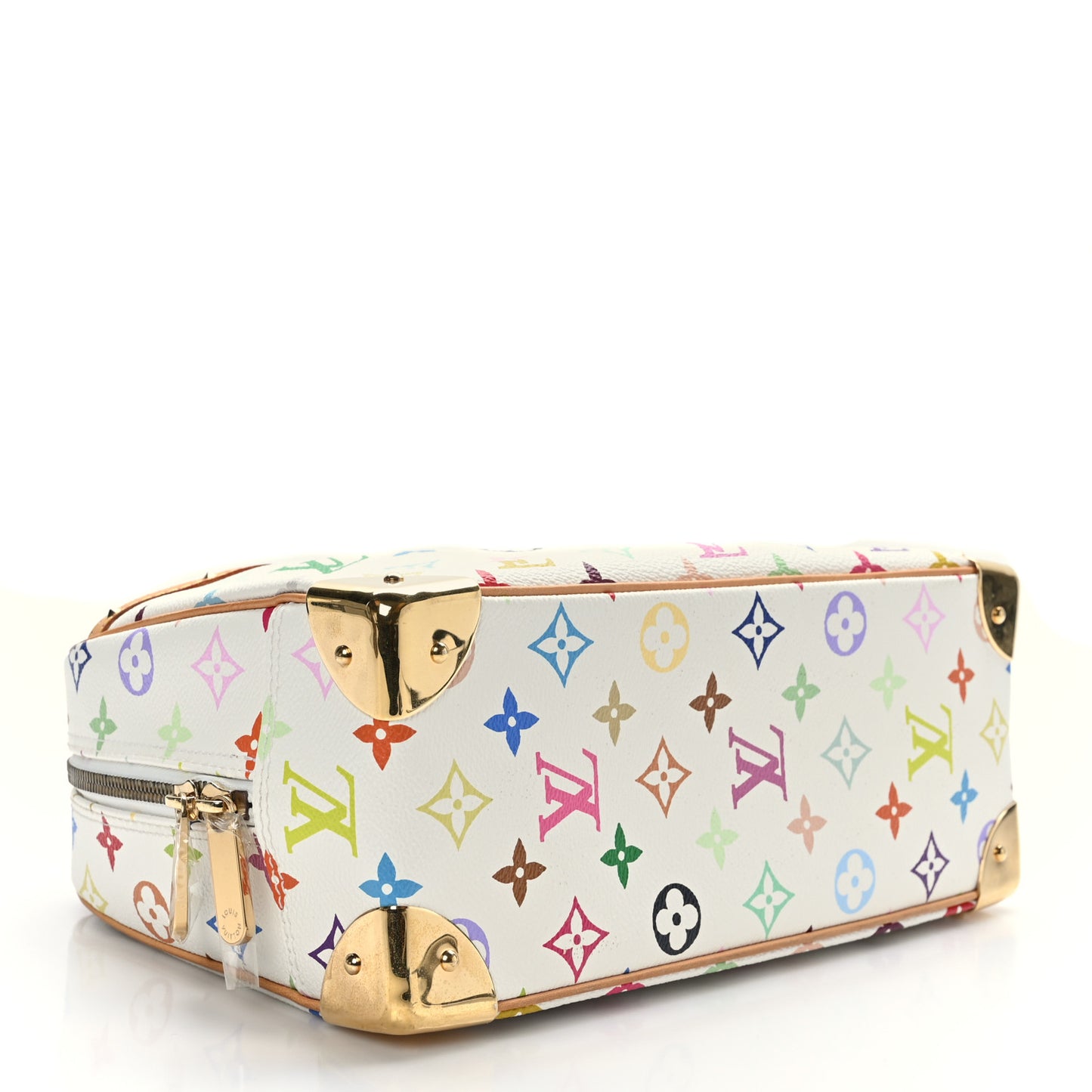Monogram Multicolor Trouville White