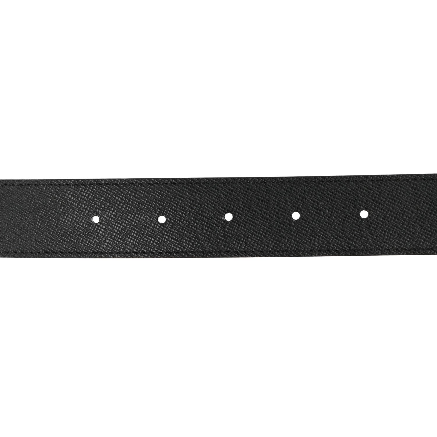 Louis Vuitton Calfskin Monogram 30mm LV Initiales Reversible Belt 85 34 Black 4 of 5