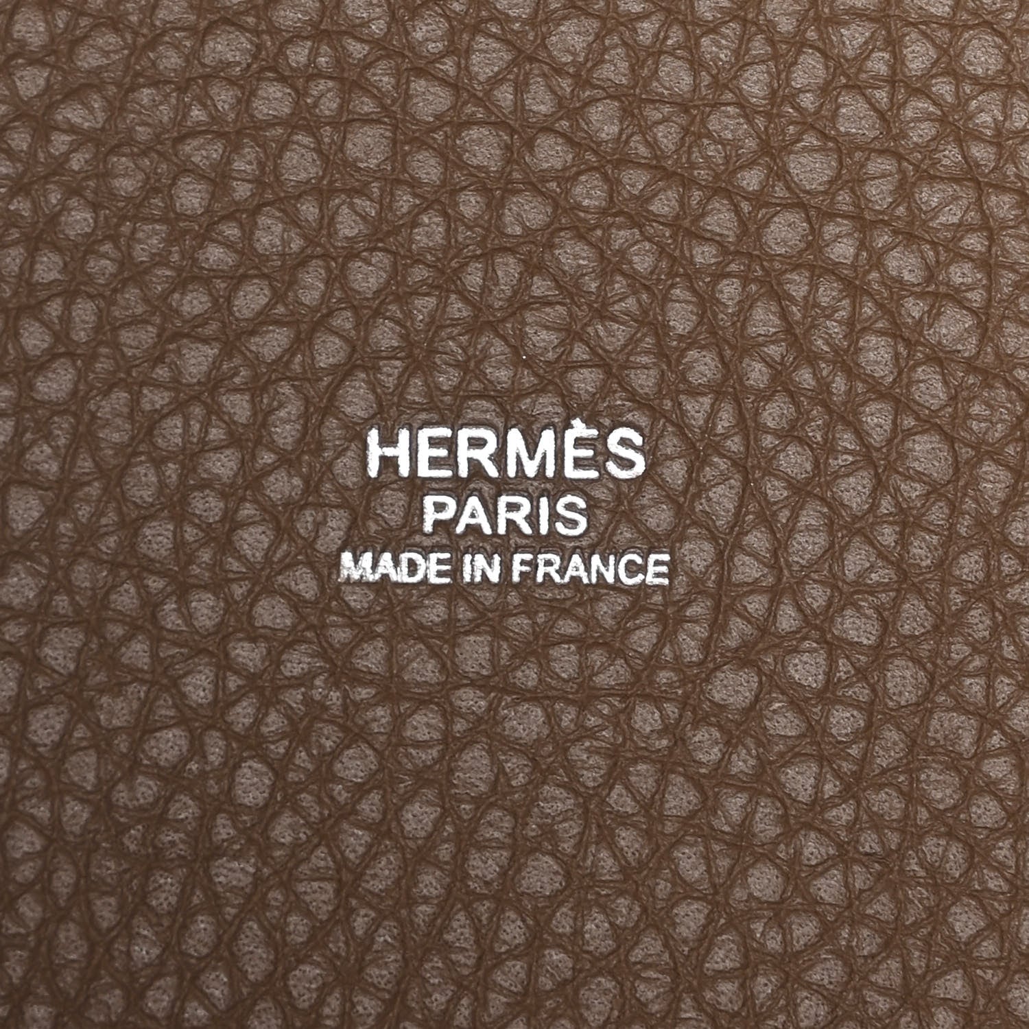 Hermes Taurillon Clemence Picotin Lock 22 MM Etoupe 6 of 12