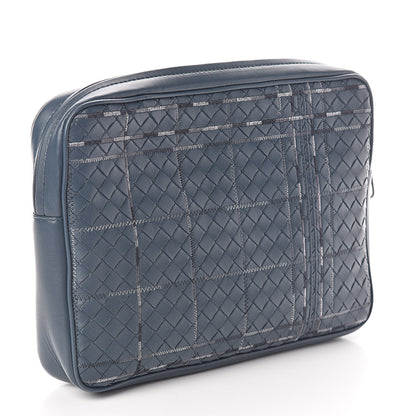 Bottega Veneta Nappa Intrecciato Stitched Zip Around Case 3 of 8
