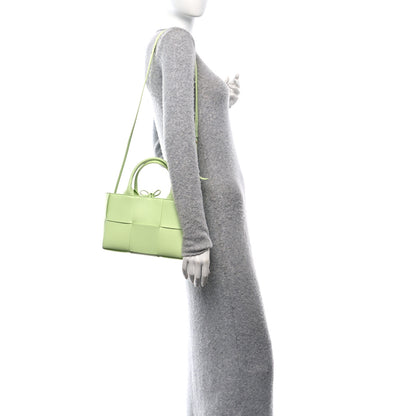Bottega Veneta Nappa Maxi Intrecciato Mini Arco Tote Fresh Mint 2 of 10