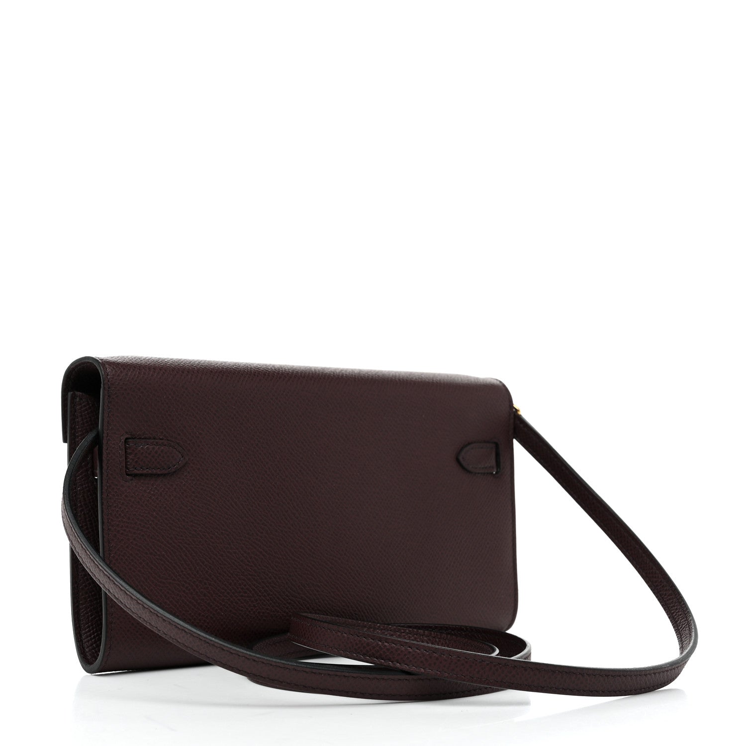 Hermes Epsom Kelly Wallet To Go Rouge Sellier 2 of 10