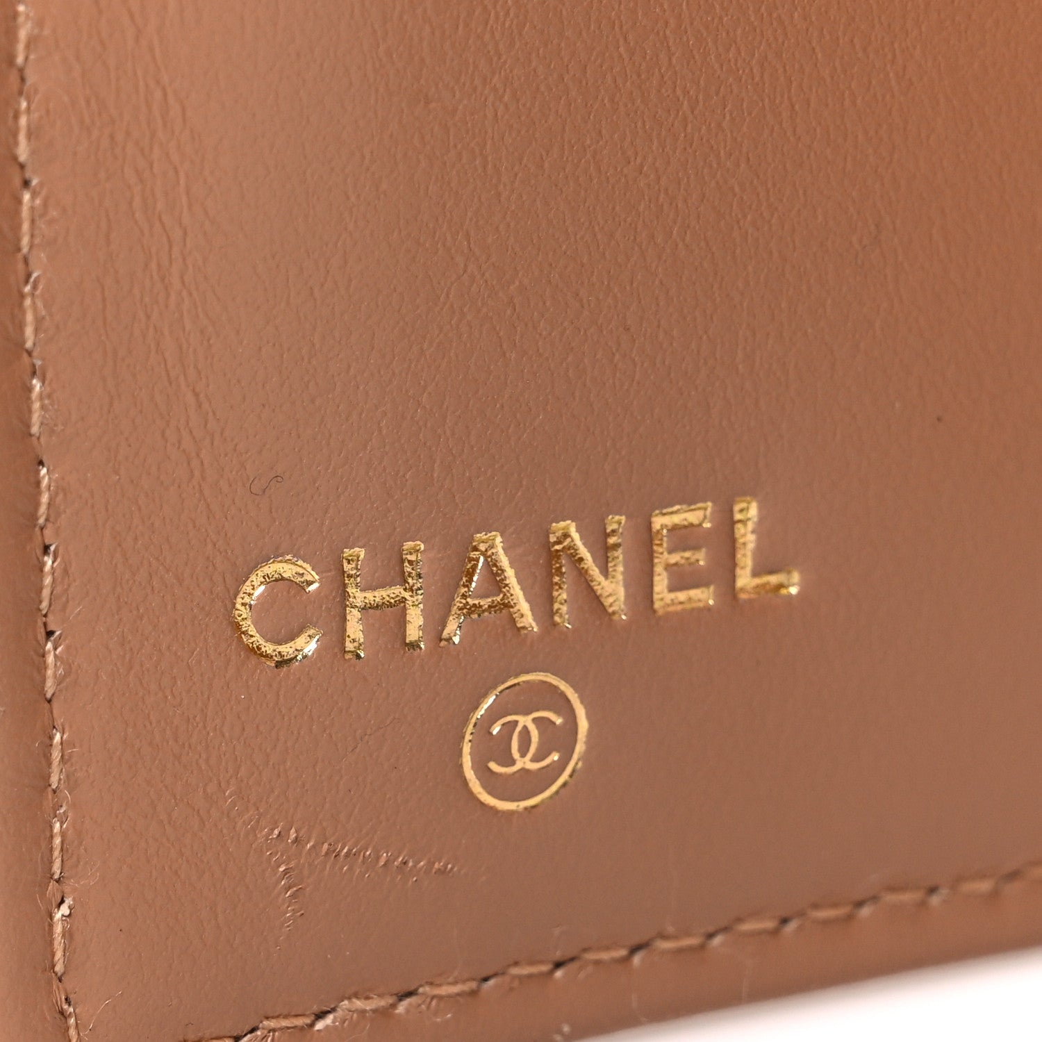 Chanel Caviar Quilted Medium Flap Wallet Beige 6 of 9
