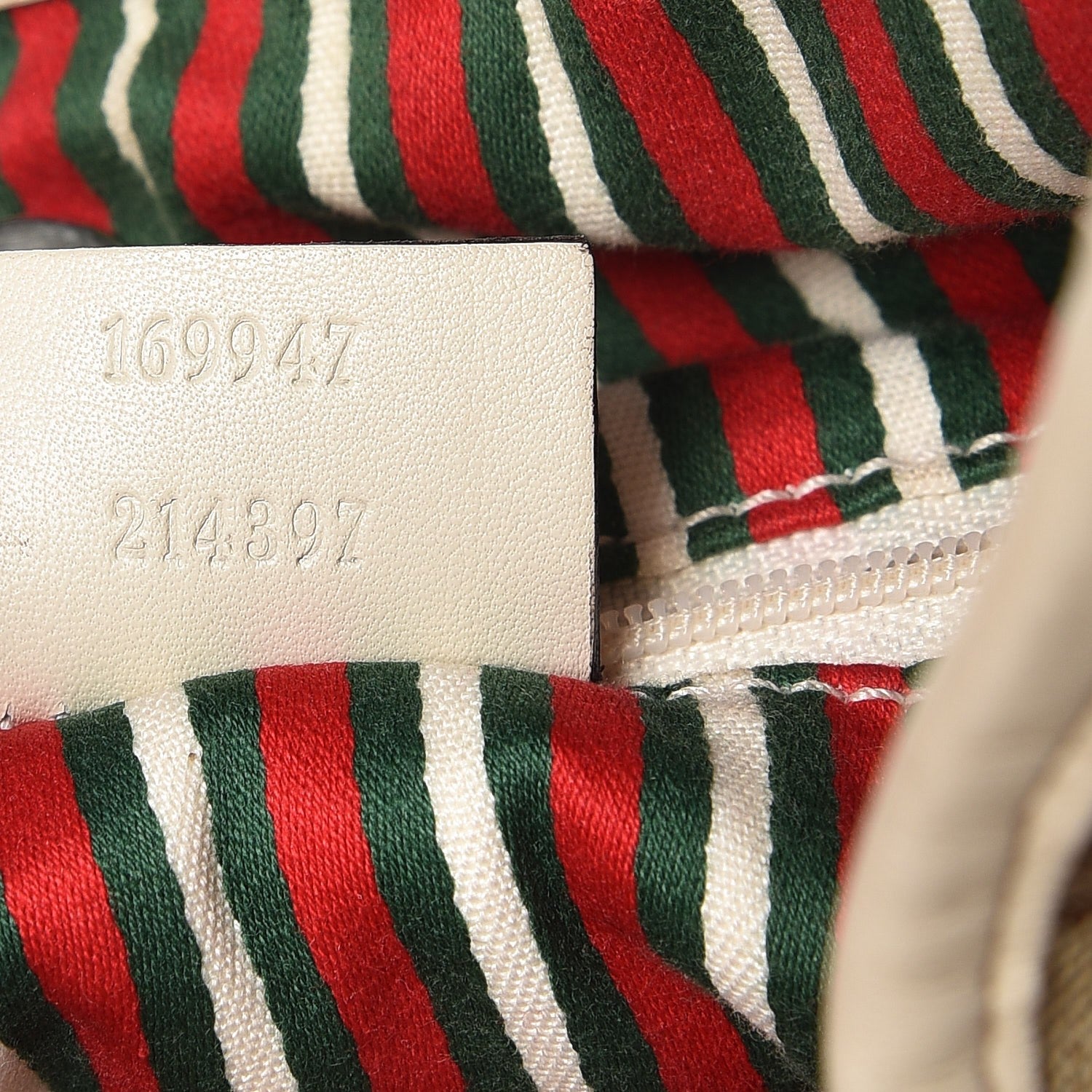 Gucci Monogram Medium New Britt Hobo Off White 7 of 10