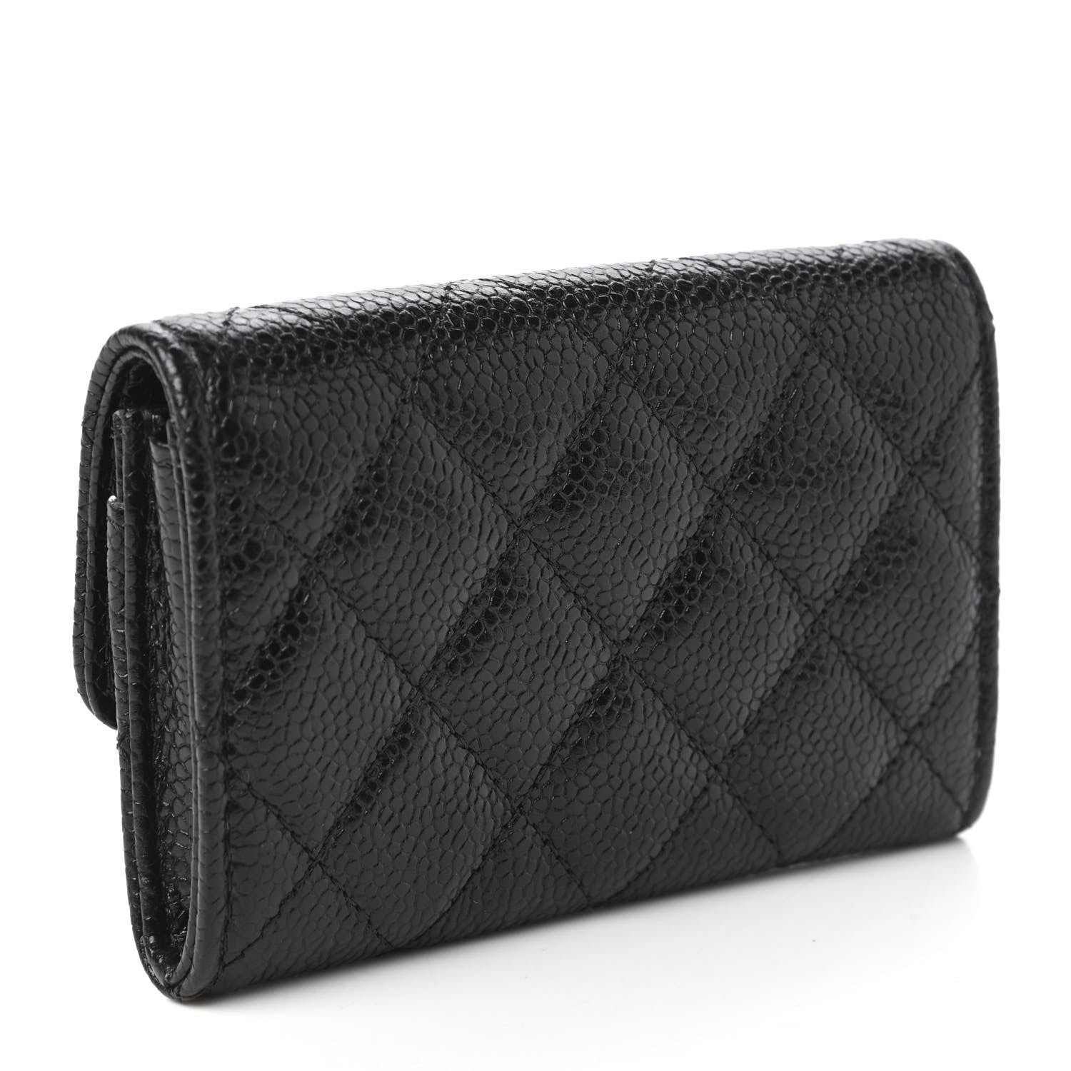Chanel Caviar Quilted Incognito Flap Card Holder Black 3 of 12