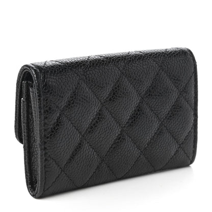 Chanel Caviar Quilted Incognito Flap Card Holder Black 3 of 12