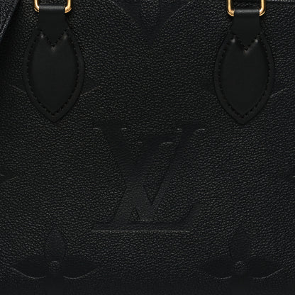 Louis Vuitton Empreinte Monogram Giant Onthego PM Black 7 of 9