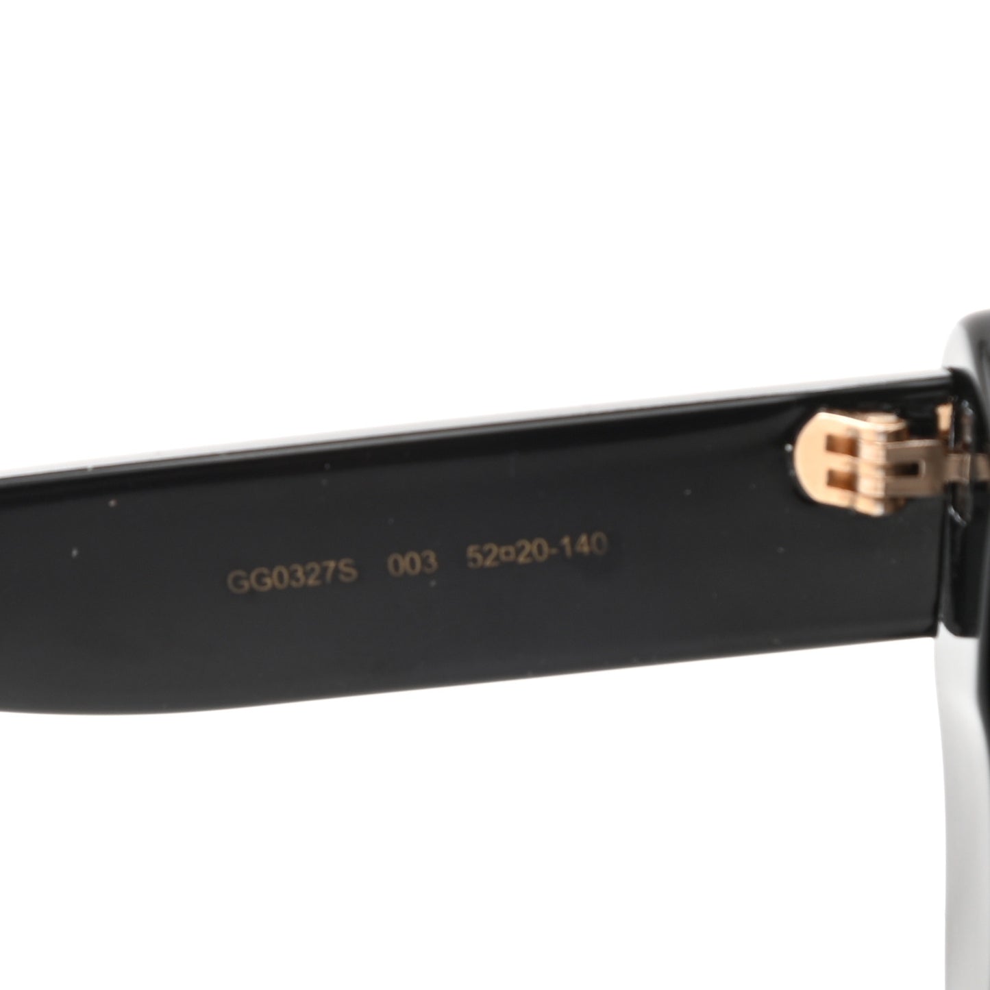 Acetate Glitter Sunglasses GG0327S Black