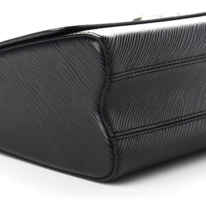 Louis Vuitton Epi Twist Shoulder Bag MM Black 7 of 10
