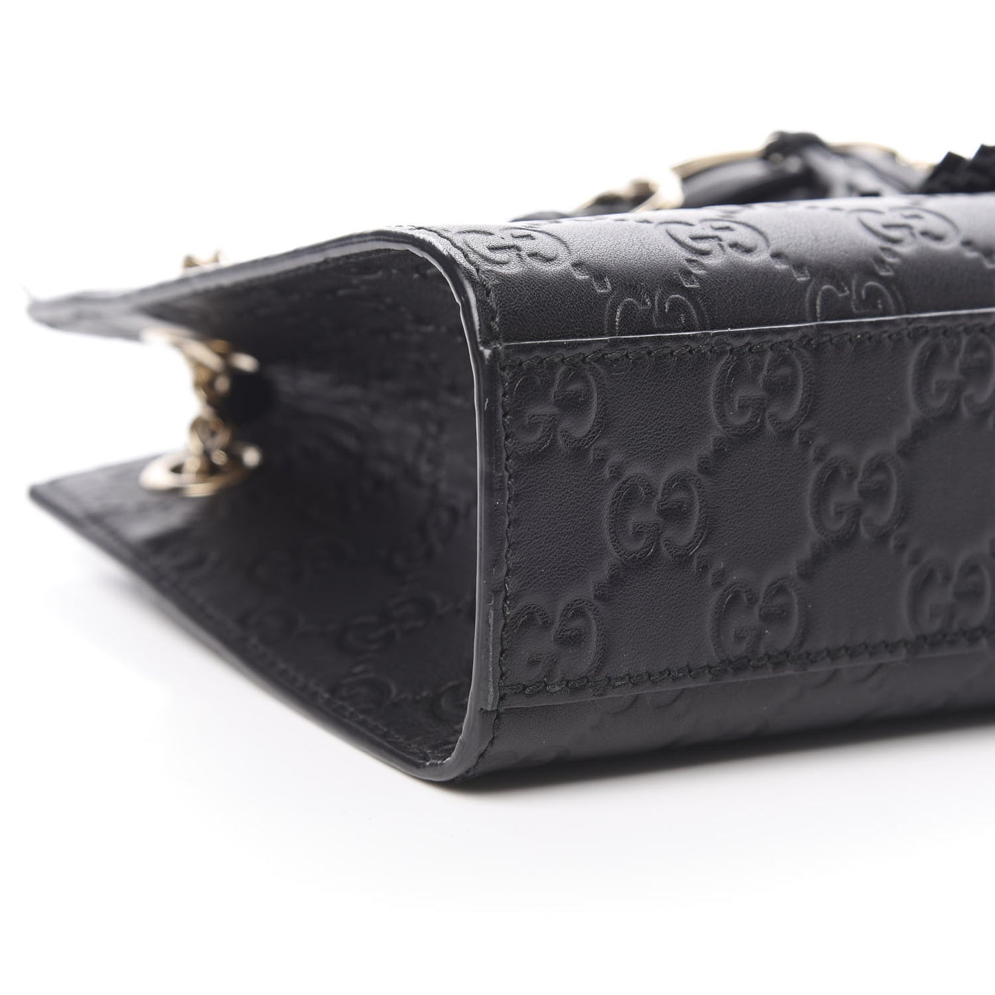 Guccissima Small Emily Shoulder Bag Black