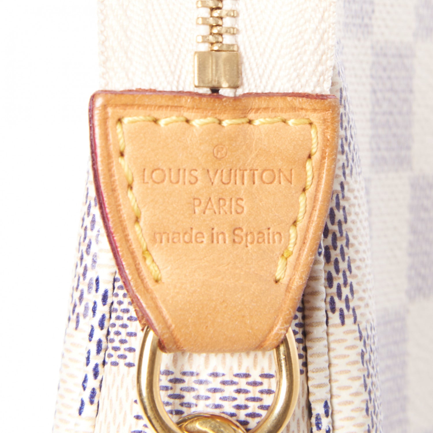 Louis Vuitton Damier Azur Pochette Accessories NM 8 of 8