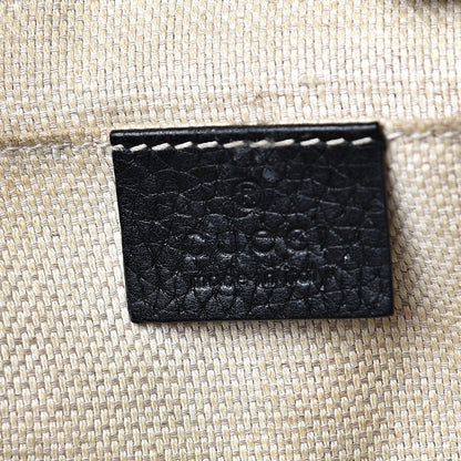 Gucci Pebbled Calfskin Small Soho Disco Bag Black 5 of 15