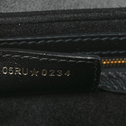 Christian Dior Calfskin Cannage Small Dior Jolie Top Handle Black 7 of 9