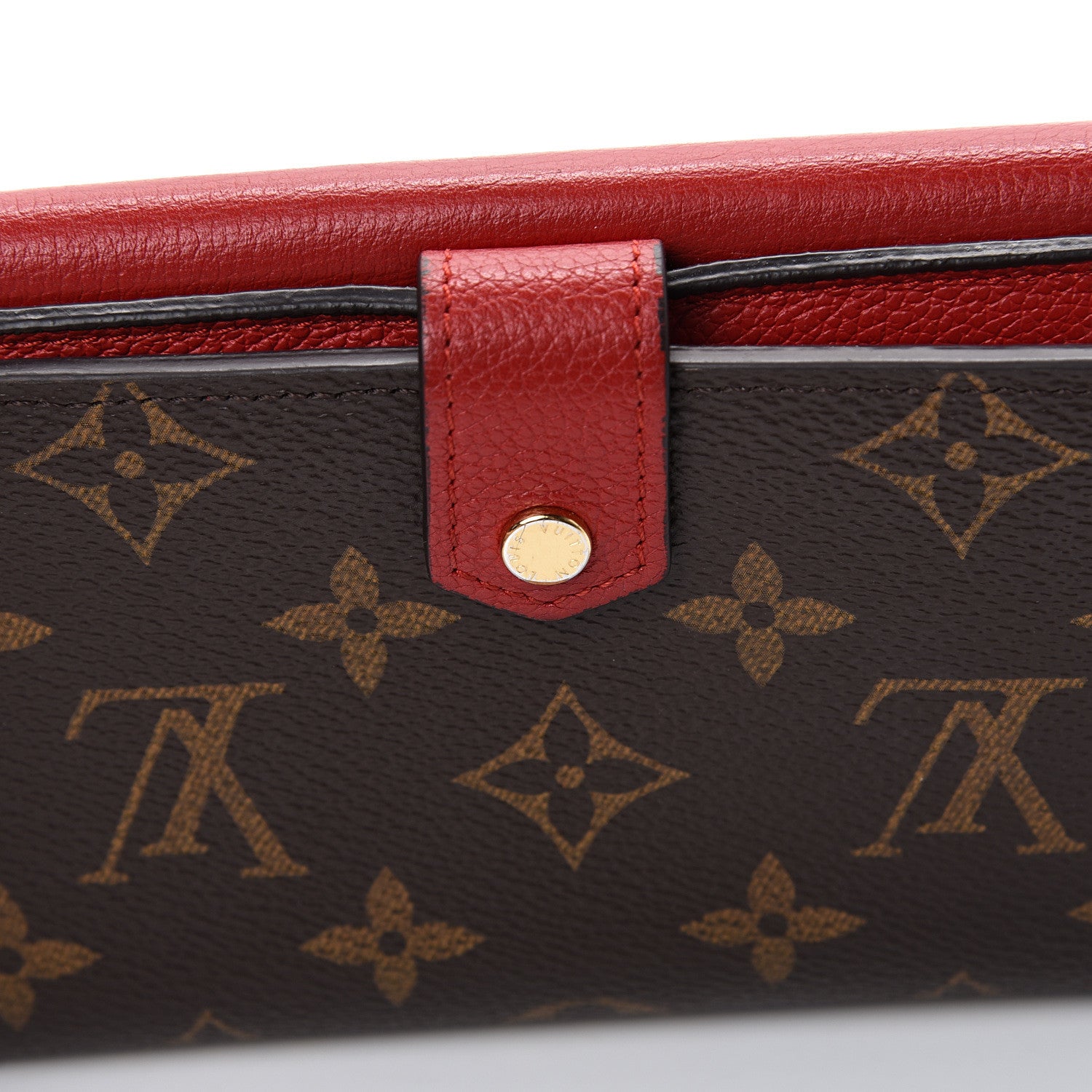 Louis Vuitton Monogram Pallas Compact Wallet Cherry 8 of 10