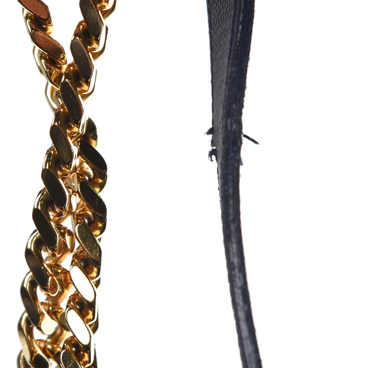 Saint Laurent Grain De Poudre Matelasse Chevron Monogram Shopping Bag Deep Marine 19 of 19