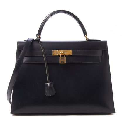 Hermes Box Kelly Sellier 32 Black 1 of 35