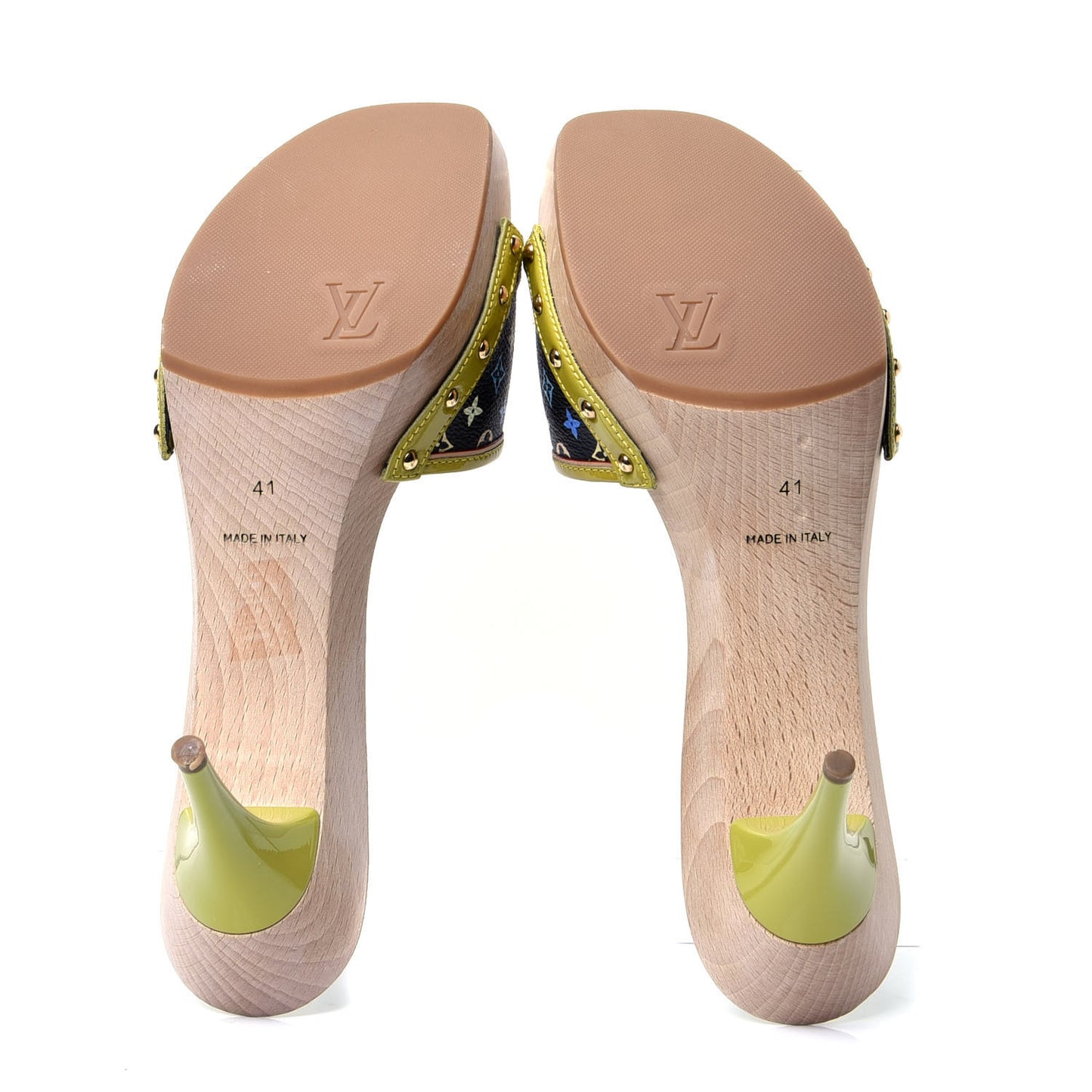 Monogram Multicolor Slides 41 Black