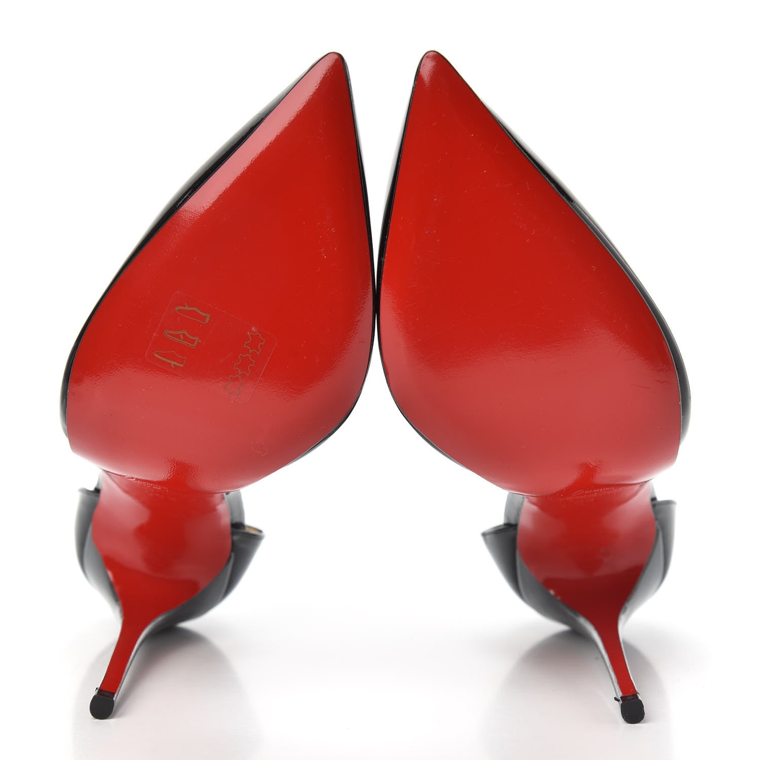 Christian Louboutin Patent J String 120 Pumps 36.5 Black 5 of 7