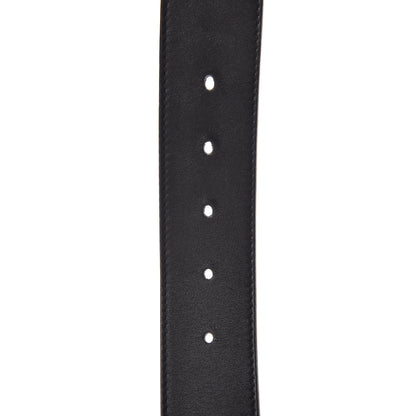 Gucci Moon Calfskin Pearl Double G 40mm Belt 90 36 Black Cream 7 of 7