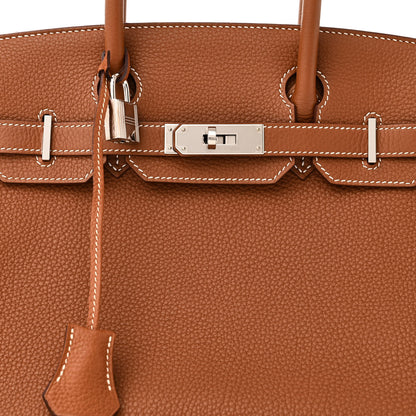 Hermes Togo Birkin 30 Gold 8 of 11