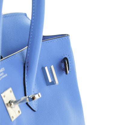 Hermes Swift Birkin 25 Bleu Paradis 13 of 24