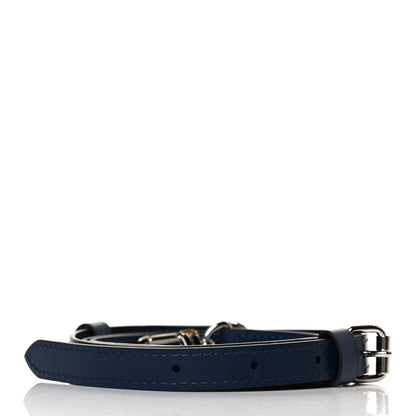 Louis Vuitton Calfskin 16mm Adjustable Shoulder Strap Indigo 2 of 4