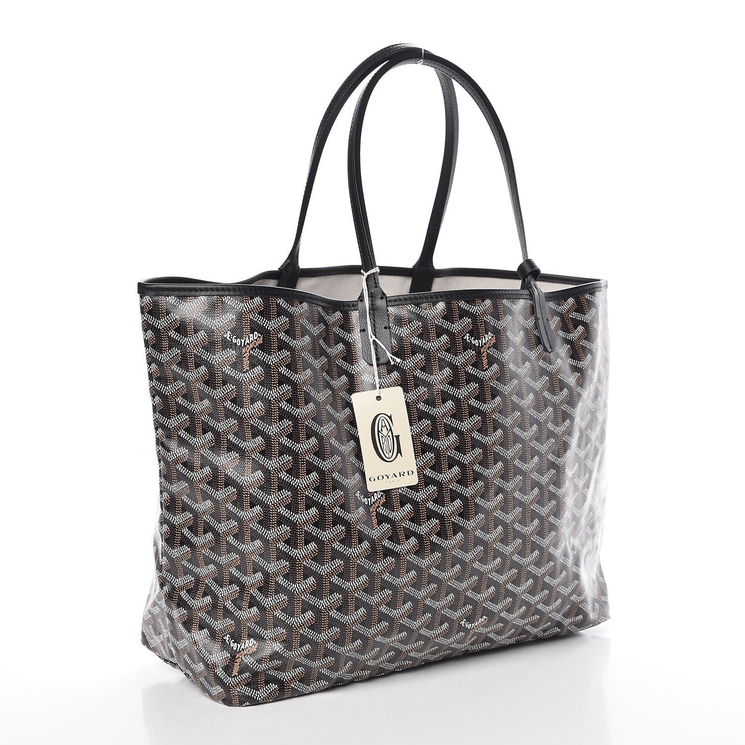 Goyard Goyardine Saint Louis PM Black 4 of 9