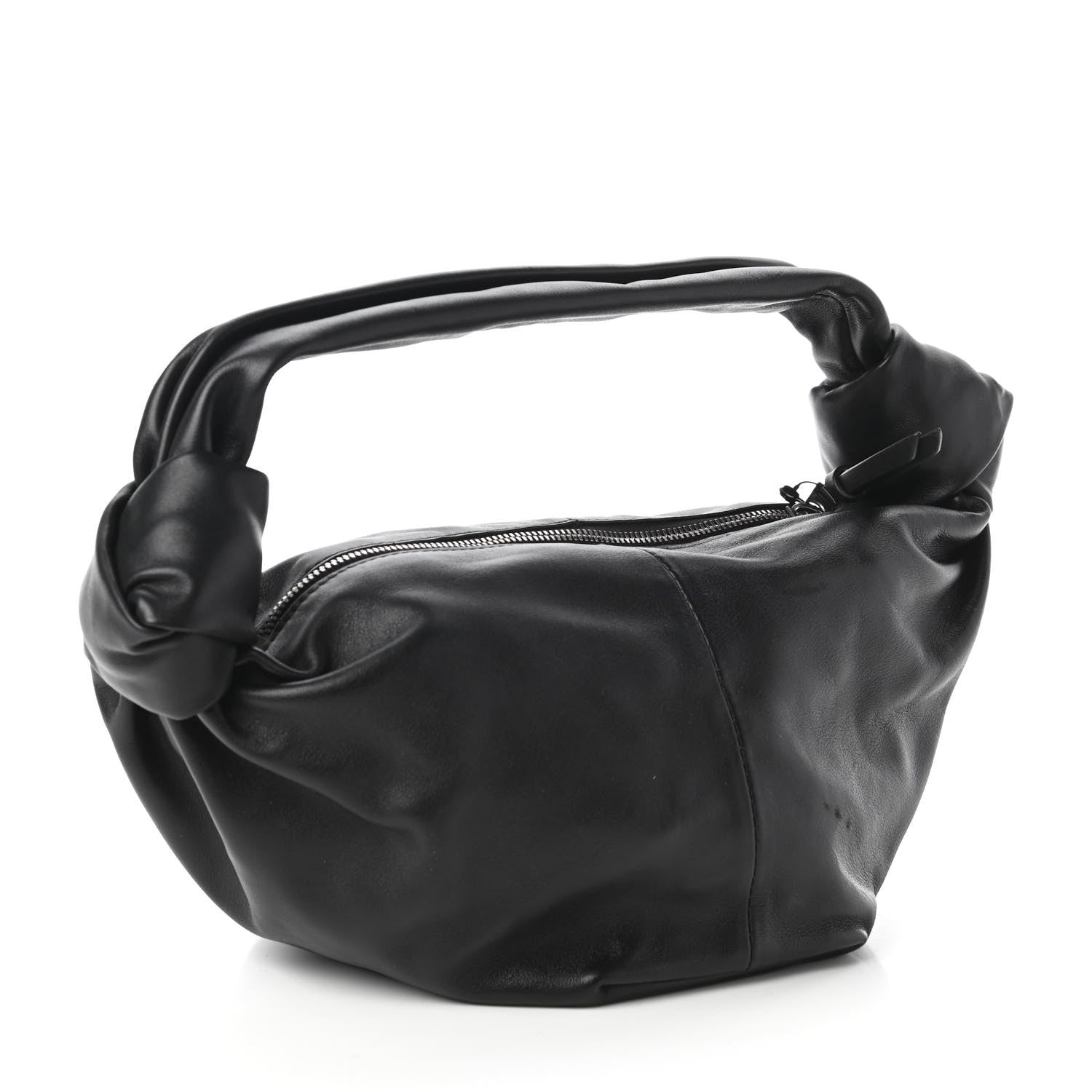 Bottega Veneta Nappa Mini Double Knot Bag Black 3 of 11