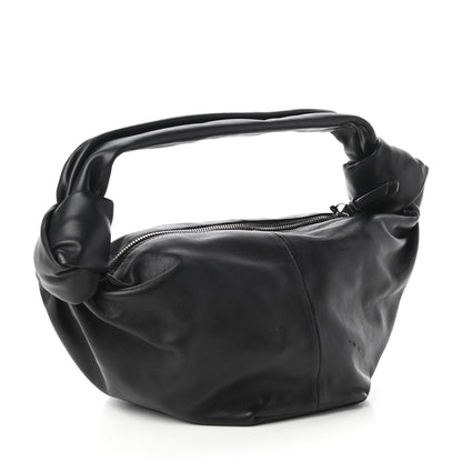 Bottega Veneta Nappa Mini Double Knot Bag Black 3 of 11