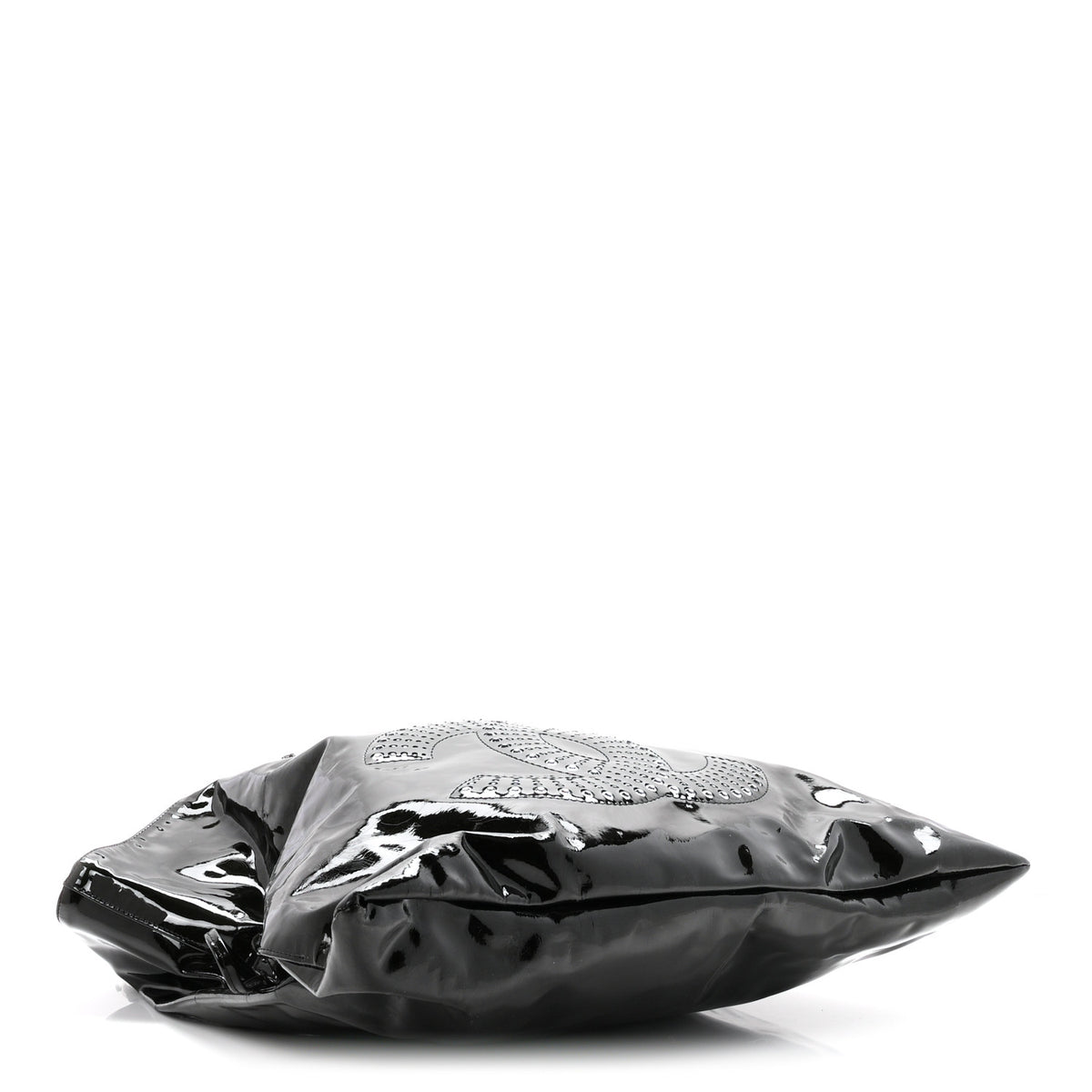 Chanel Patent Crystal Strass Bonbons Tote Black 4 of 10