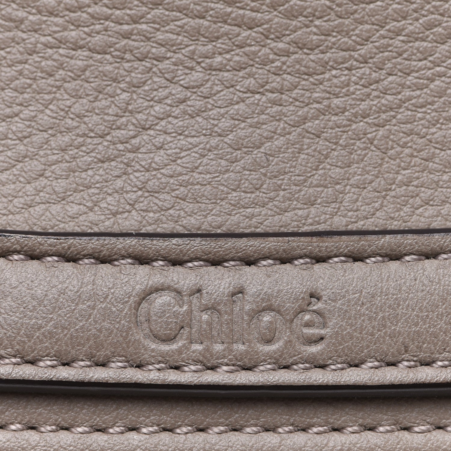 Chloe Calfskin Suede Small Nile Bracelet Bag Motty Grey 8 of 10