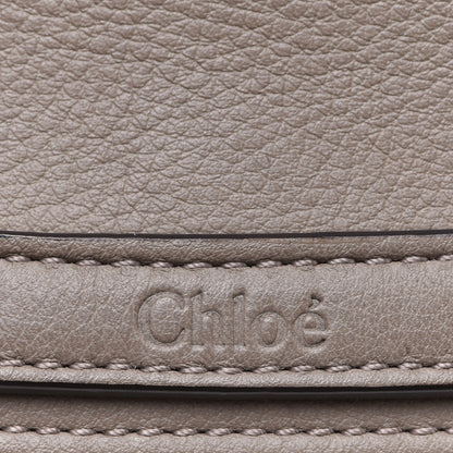 Chloe Calfskin Suede Small Nile Bracelet Bag Motty Grey 8 of 10