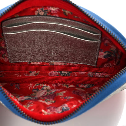 Gucci Laminated Nappa Trapuntata Zumi iPhone Case Rosso Marine Argento 4 of 9
