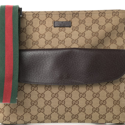 Gucci Monogram Signature Web Small Messenger Brown 8 of 12