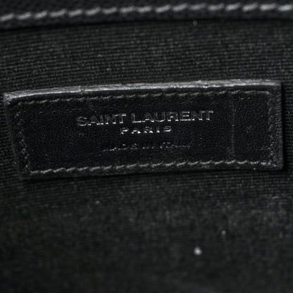 Saint Laurent Grain de Poudre Medium Museum Tote Black 6 of 9