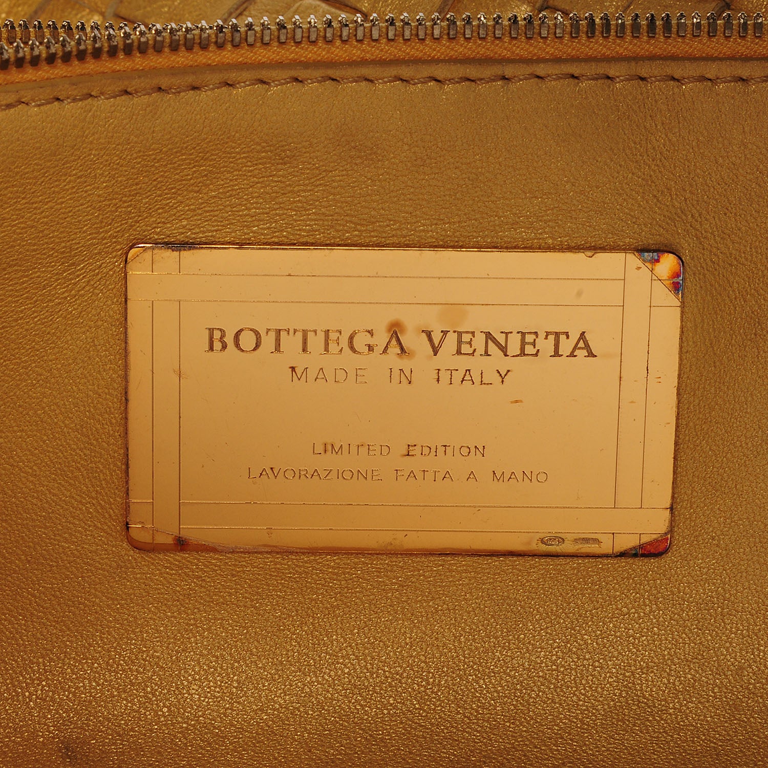 Bottega Veneta Nappa Intrecciato Large Cabat Gold 4 of 6