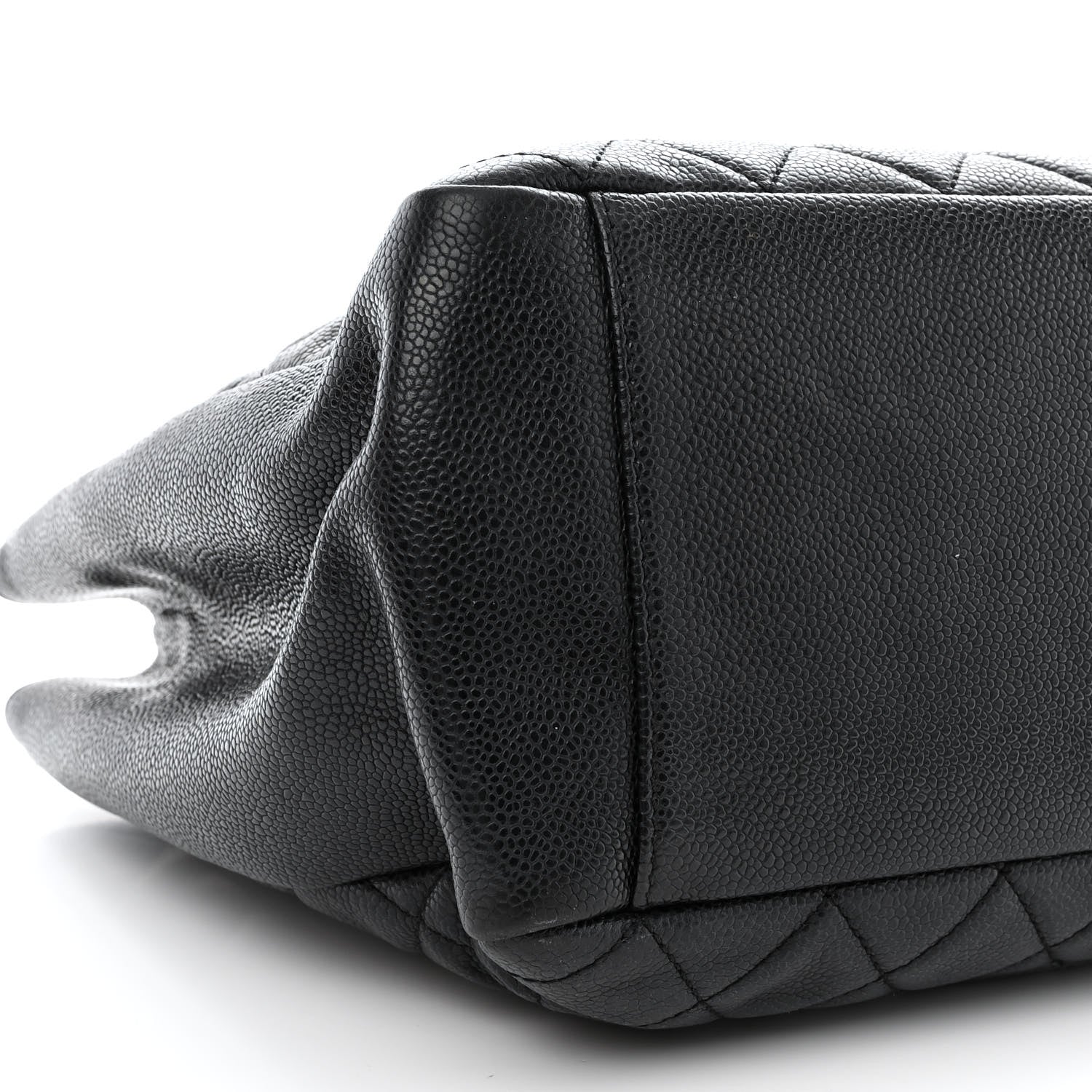 Chanel Caviar Quilted Grand Shopping Tote GST Black 9 of 10