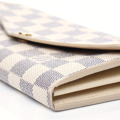 Louis Vuitton Damier Azur Sarah Wallet NM 14 of 17