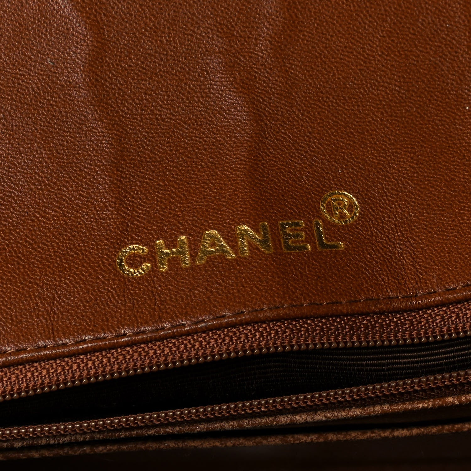 Chanel Lambskin Quilted Medium Single Flap Brown 5 of 8