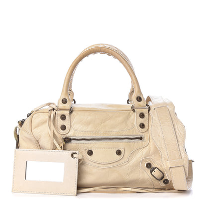 Balenciaga Agneau Classic Hardware Box Bag White 1 of 15