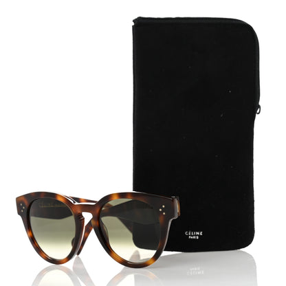 Celine Thin Preppy Sunglasses CL 41049/S Havana 7 of 7