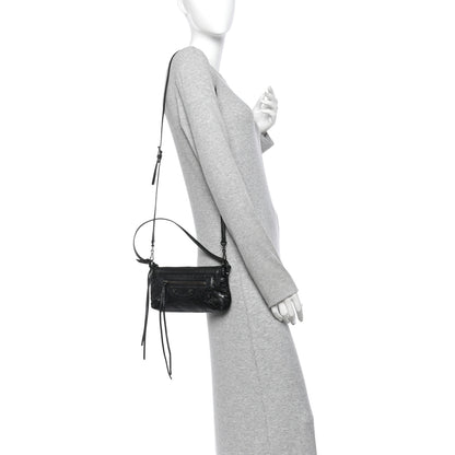 Balenciaga Agneau Arena Classic Hardware Le City Pouch On Strap Black 2 of 10