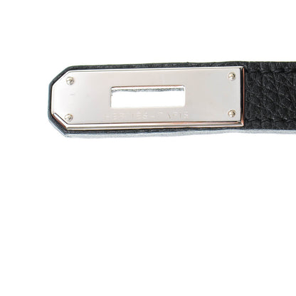 Hermes Taurillon Clemence So Kelly 22 Black 11 of 14