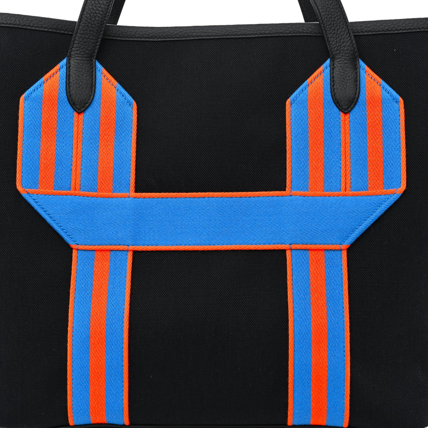 Canvas Taurillon Clemence Pursangle Tote