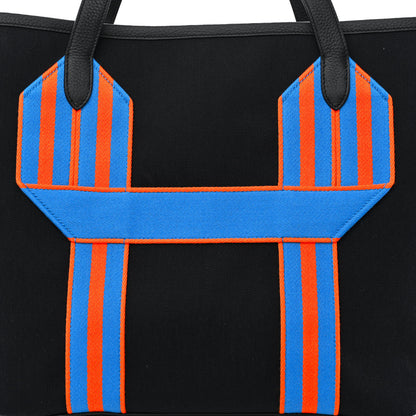 Hermes Canvas Taurillon Clemence Pursangle Tote 8 of 10