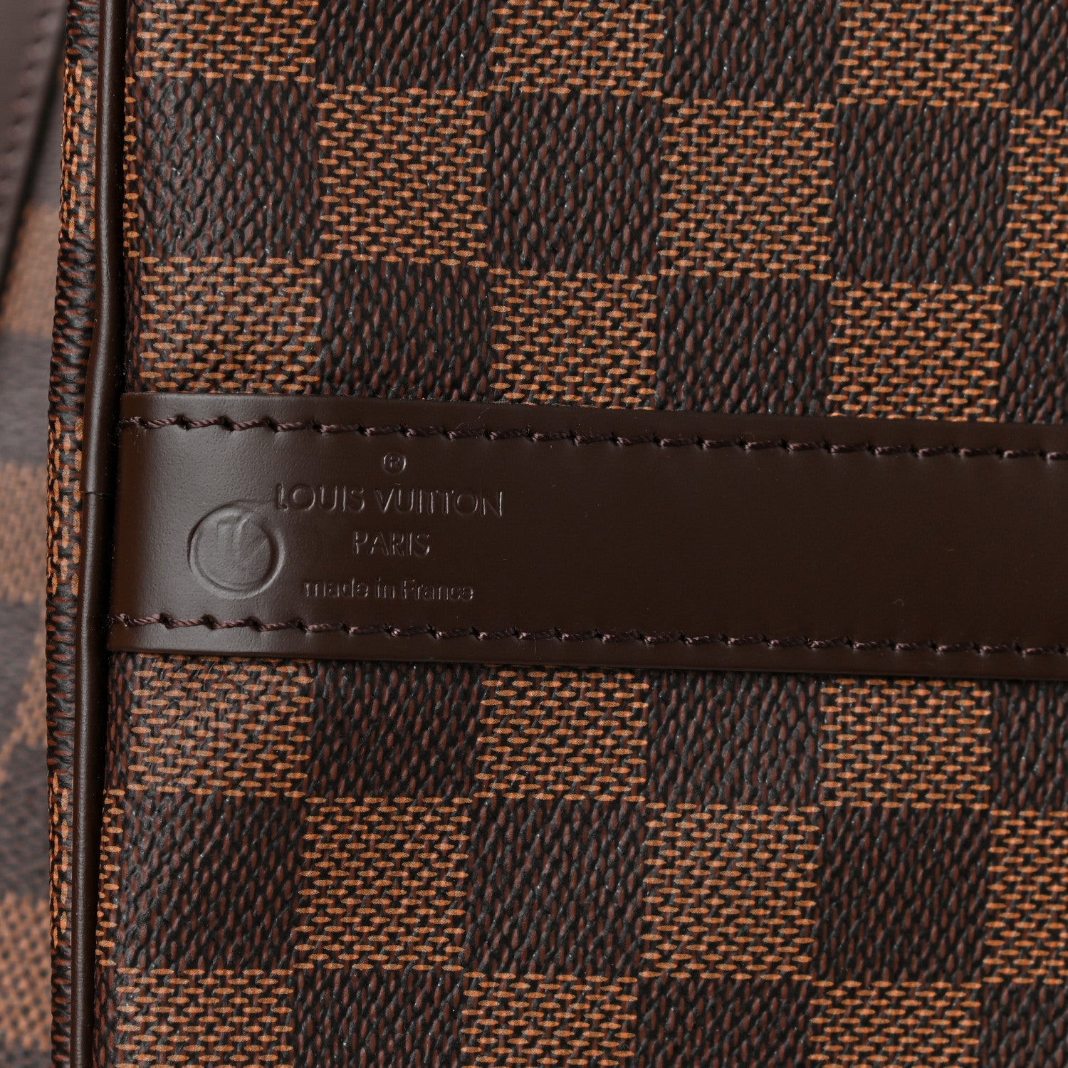 Louis Vuitton Damier Ebene Keepall Bandouliere 55 6 of 9