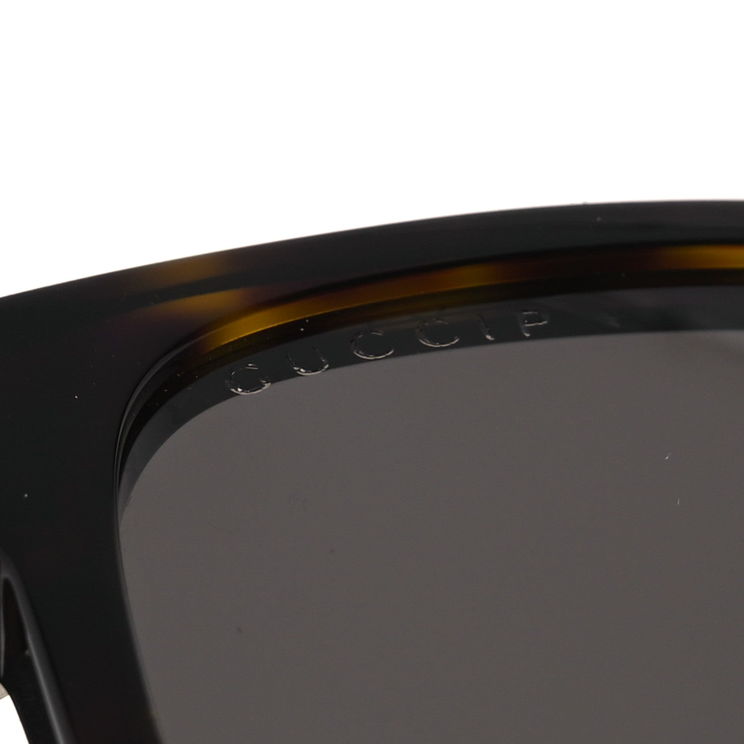 Gucci Web Square Frame GG0010S Sunglasses Tortoise 8 of 10