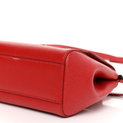 Dolce & Gabbana Dauphine Small Miss Sicily Satchel Red 9 of 13