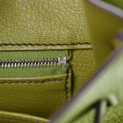Hermes Togo Birkin 35 Vert Anis 17 of 37